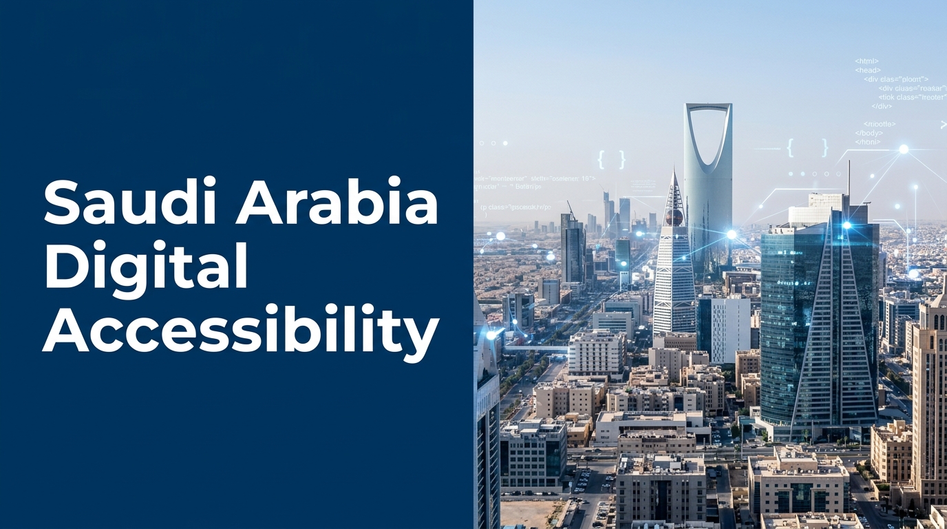 Saudi Arabia's Digital Accessibility Mandates: A Guide for Enterprise