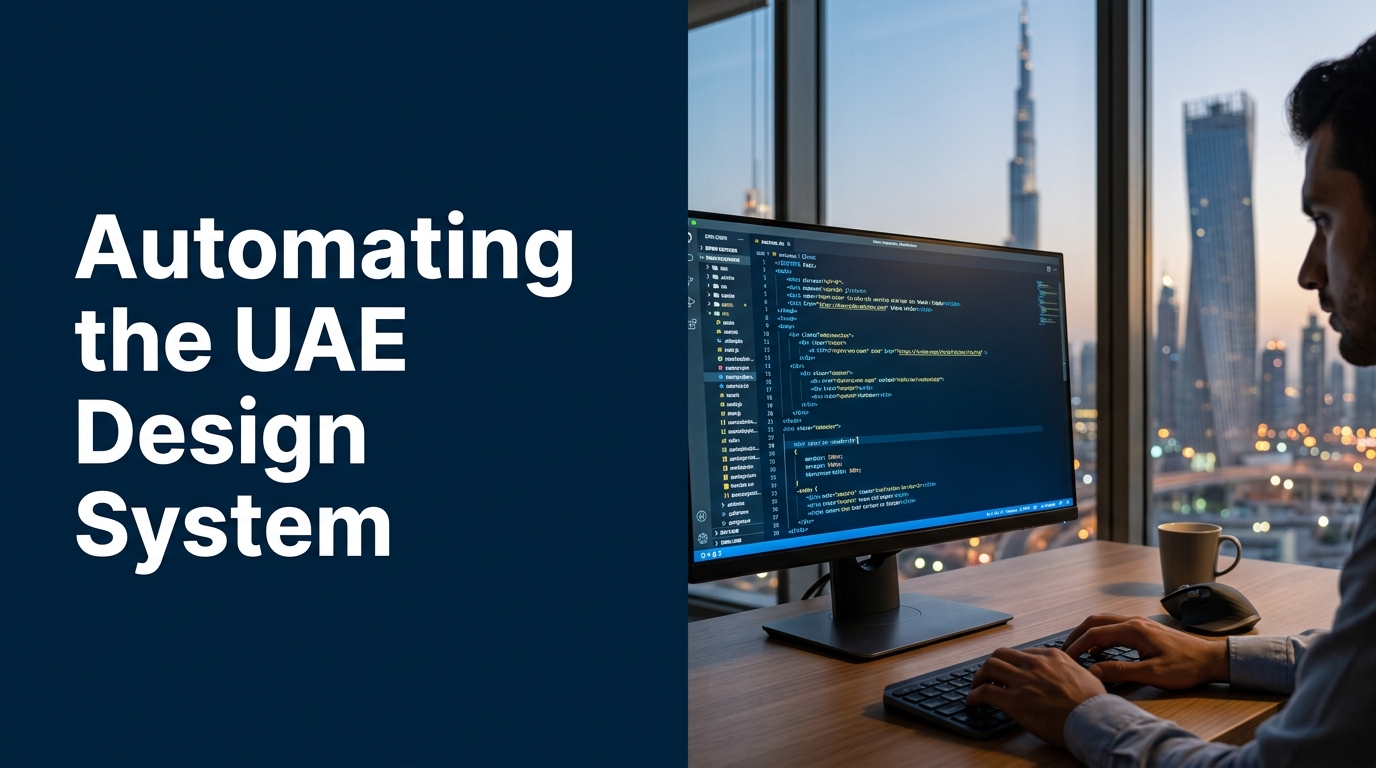 Stop Manually Coding for the UAE Design System. Automate It.